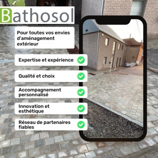 Bathosol - entreprise de pavage et terrassement